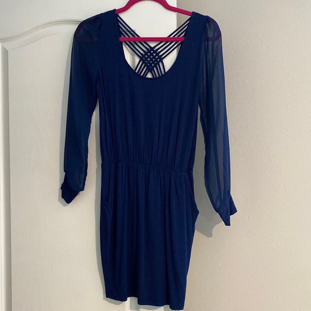 Navy LuLu’s Dress